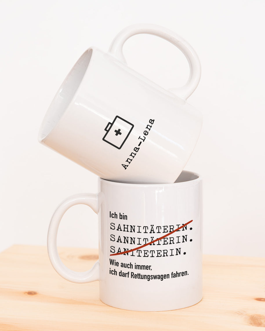 Ich bin Sanitäterin - Tasse