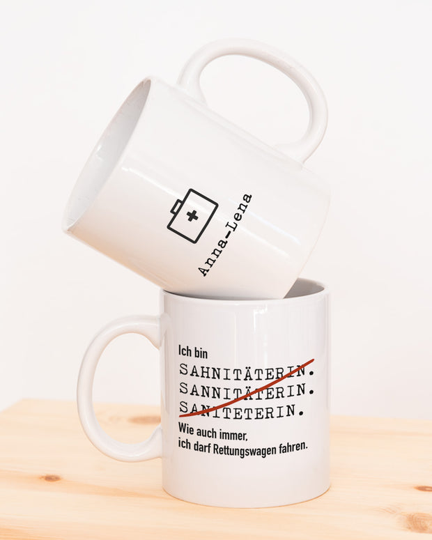 Ich bin Sanitäterin - Tasse