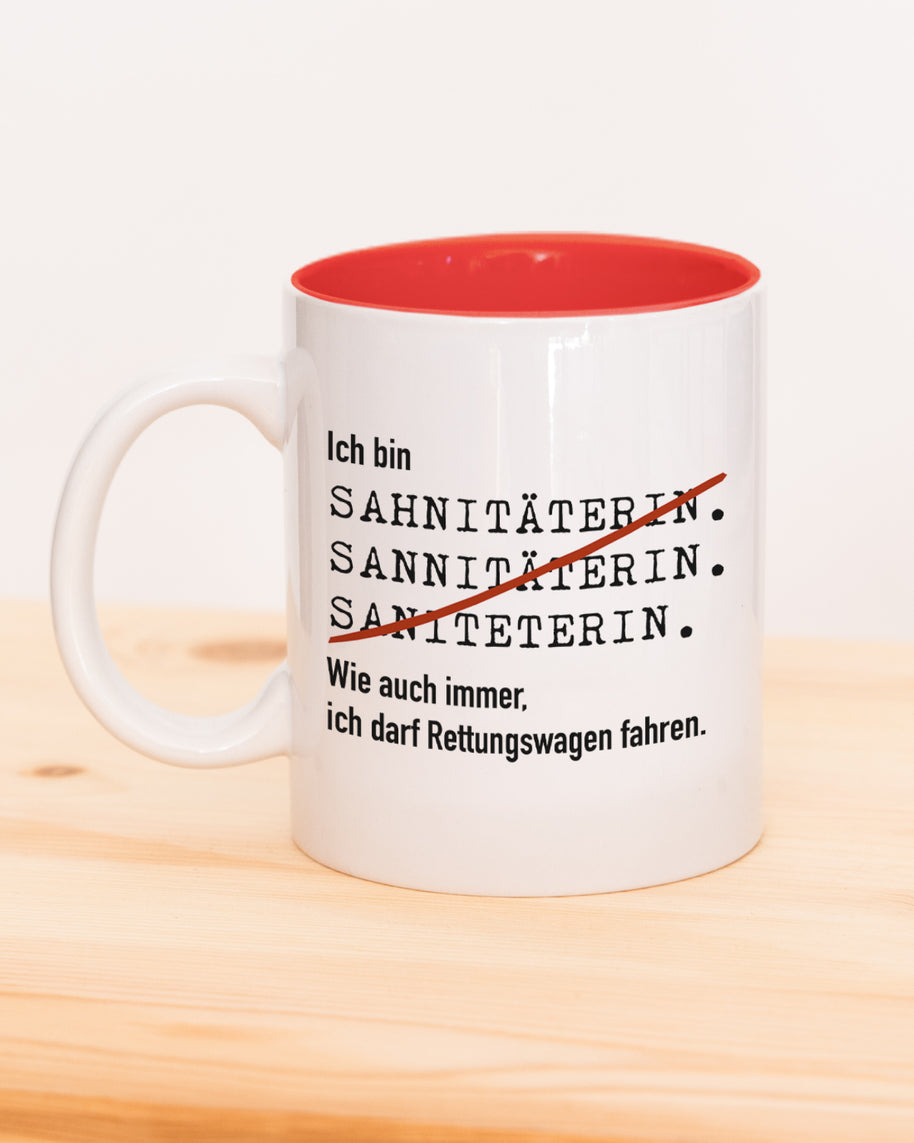 Ich bin Sanitäter/in - Tasse Tasse Lieblingskollegen®