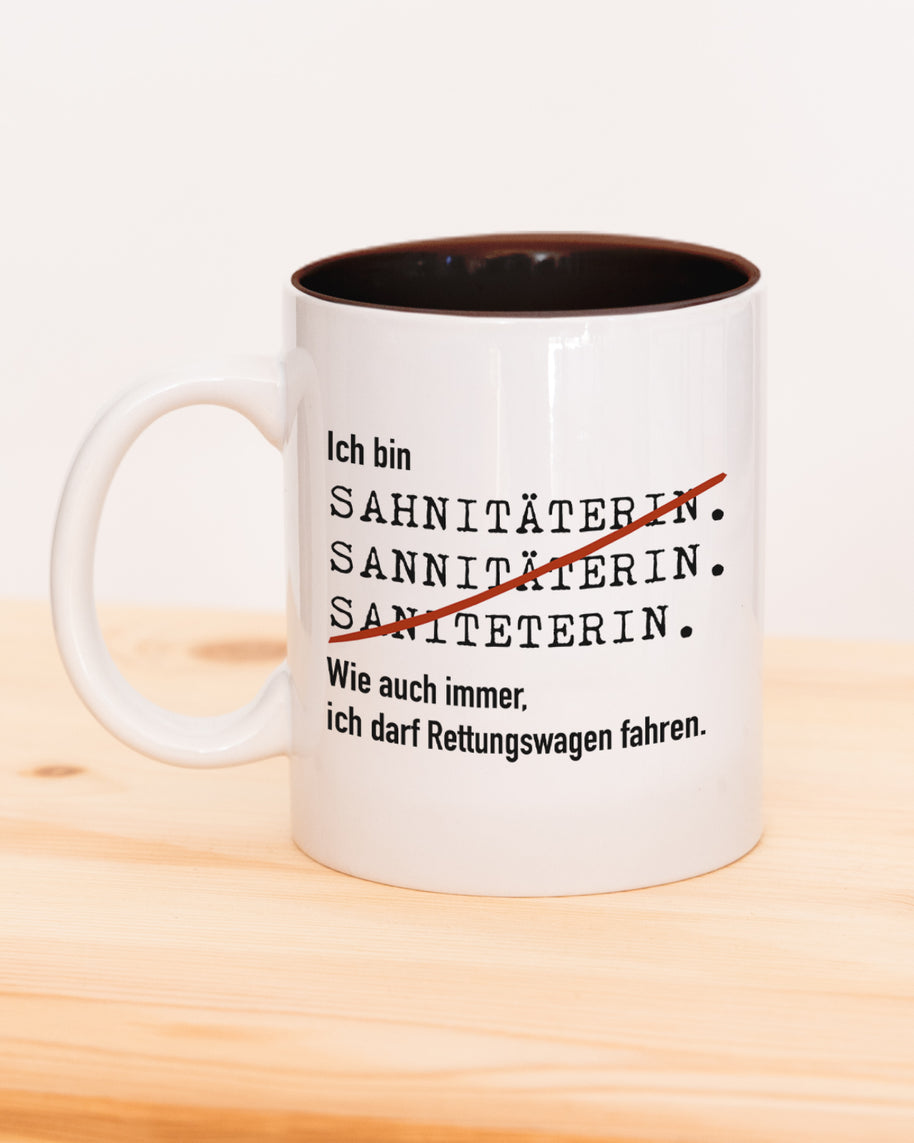 Ich bin Sanitäter/in - Tasse Tasse Lieblingskollegen®