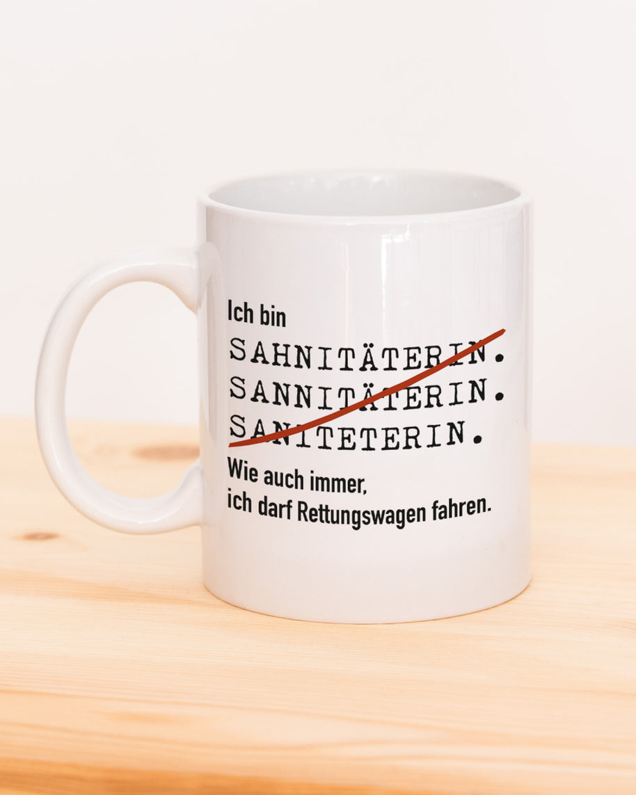 Ich bin Sanitäterin - Tasse