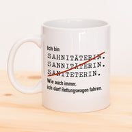 Ich bin Sanitäterin - Tasse