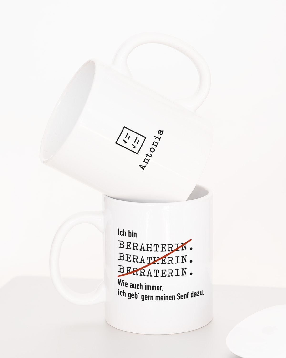 Ich bin Berater/in - Tasse Beraterin Weiß Tasse Lieblingskollegen®