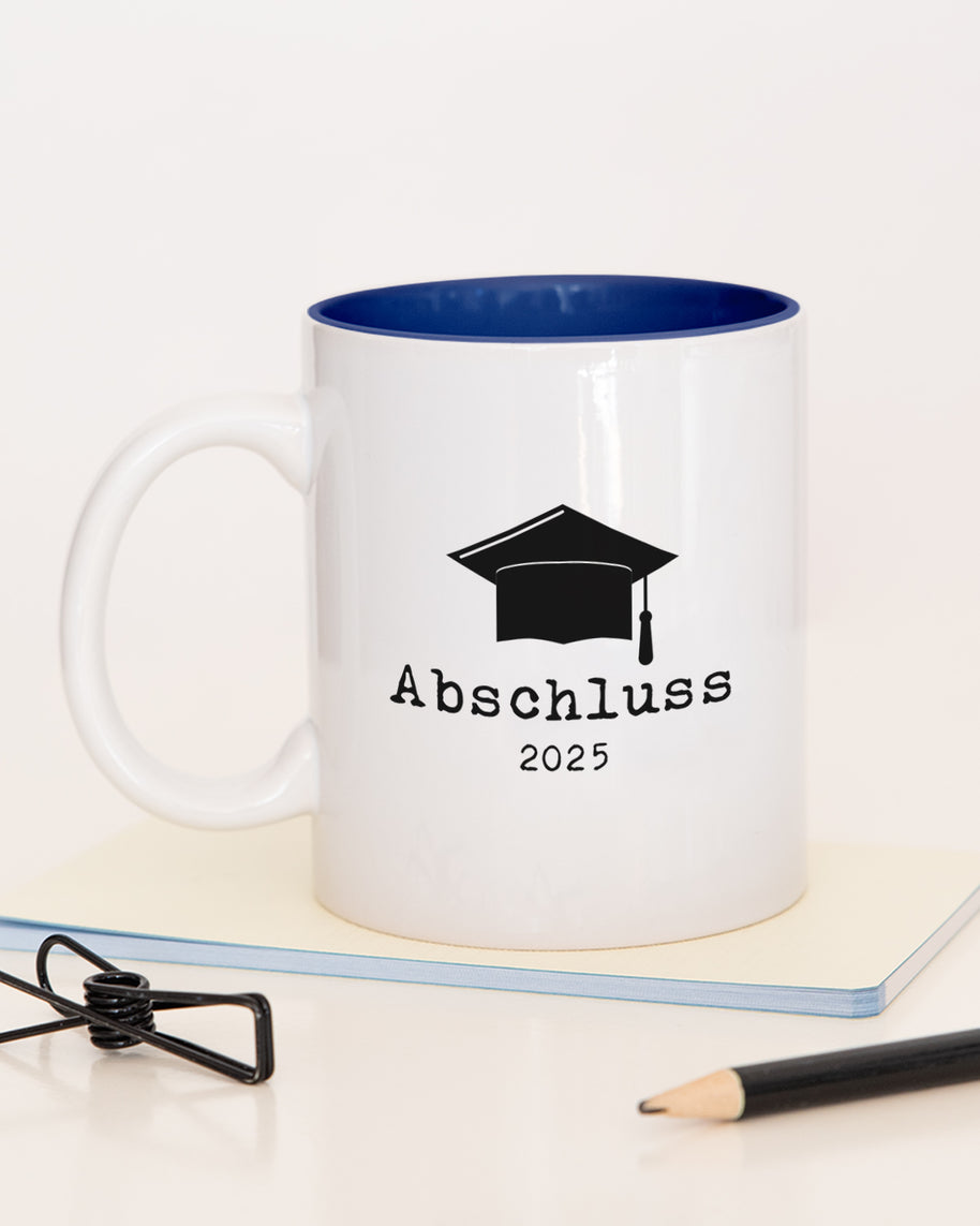 Abschluss - Tasse Dunkelblau Tasse Lieblingskollegen