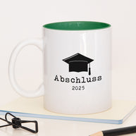 Abschluss - Tasse Dunkelgrün Tasse Lieblingskollegen
