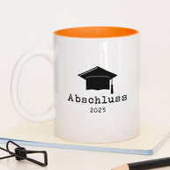 Abschluss - Tasse Orange Tasse Lieblingskollegen