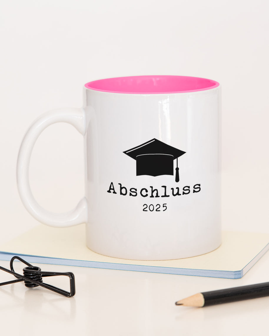 Abschluss - Tasse Pink Tasse Lieblingskollegen