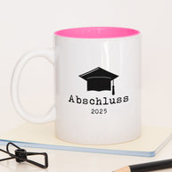 Abschluss - Tasse Pink Tasse Lieblingskollegen