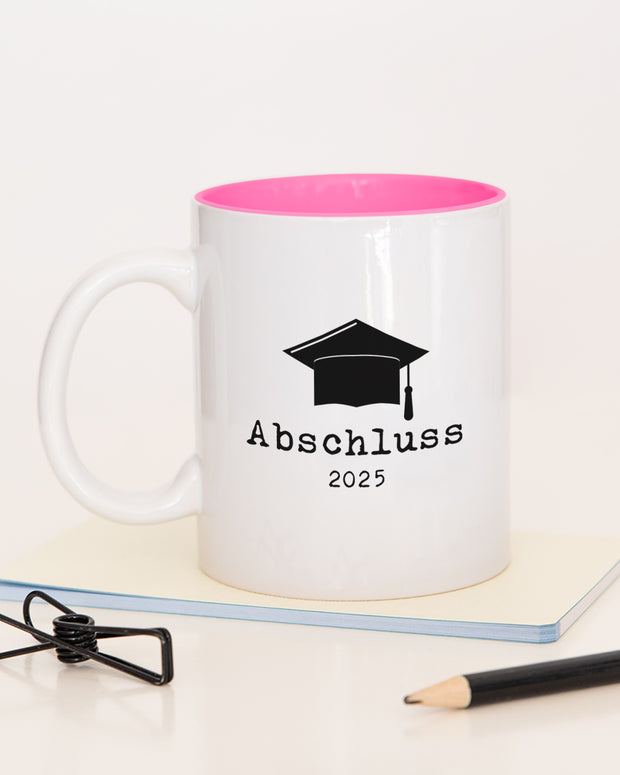 Abschluss - Tasse Pink Tasse Lieblingskollegen