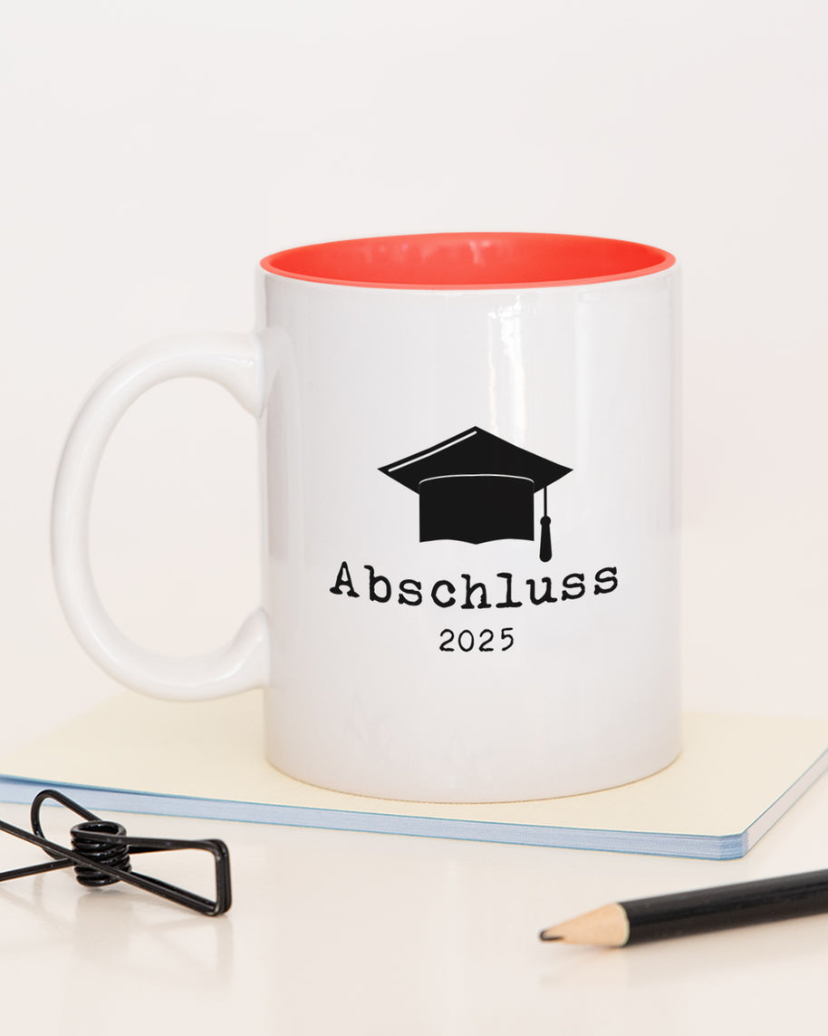 Abschluss - Tasse Rot Tasse Lieblingskollegen