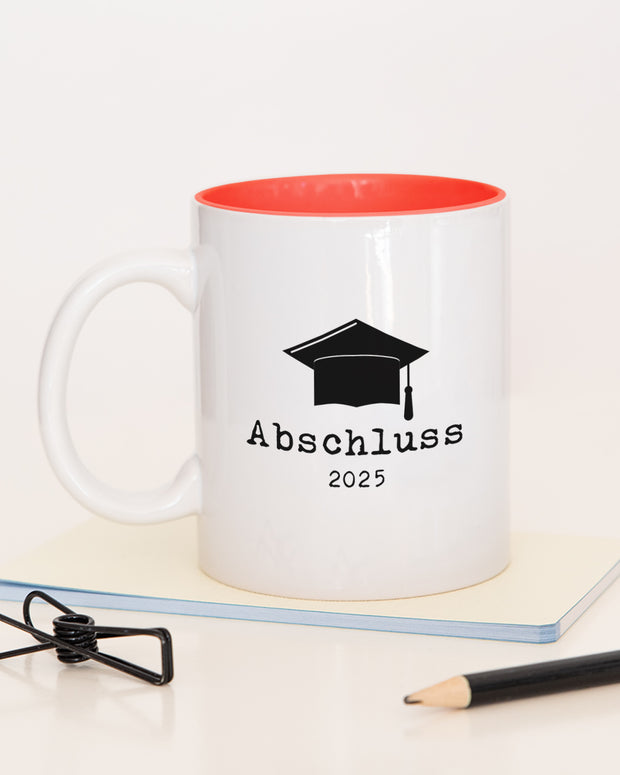 Abschluss - Tasse Rot Tasse Lieblingskollegen
