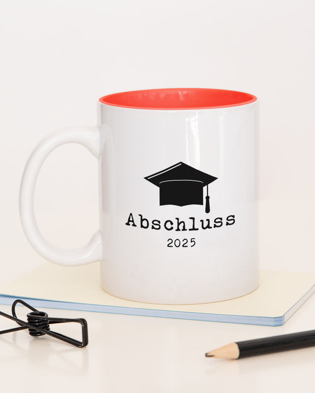 Abschluss - Tasse Rot Tasse Lieblingskollegen