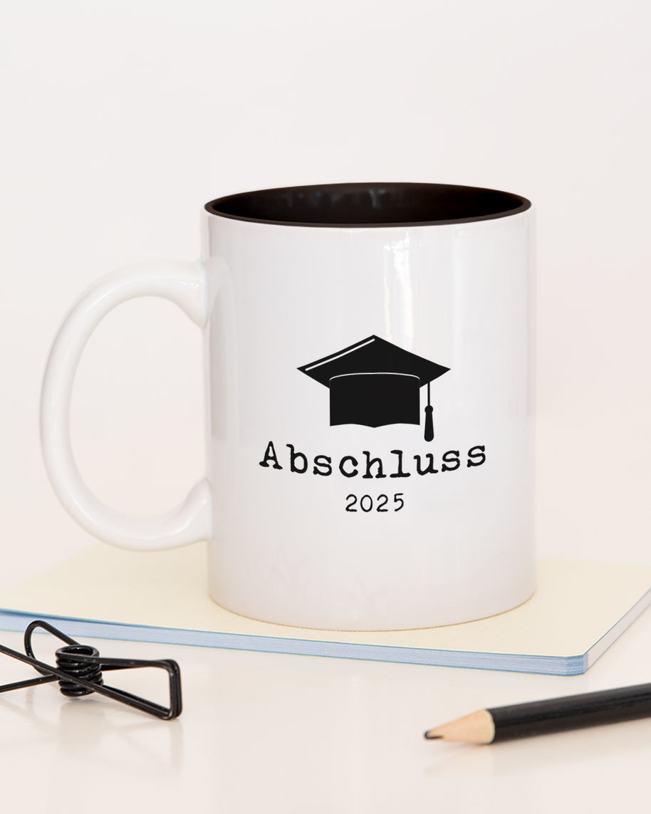 Abschluss - Tasse Schwarz Tasse Lieblingskollegen