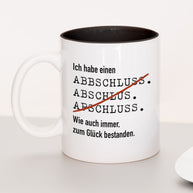 Ich habe einen Abschluss - Tasse Schwarz Tasse Lieblingskollegen