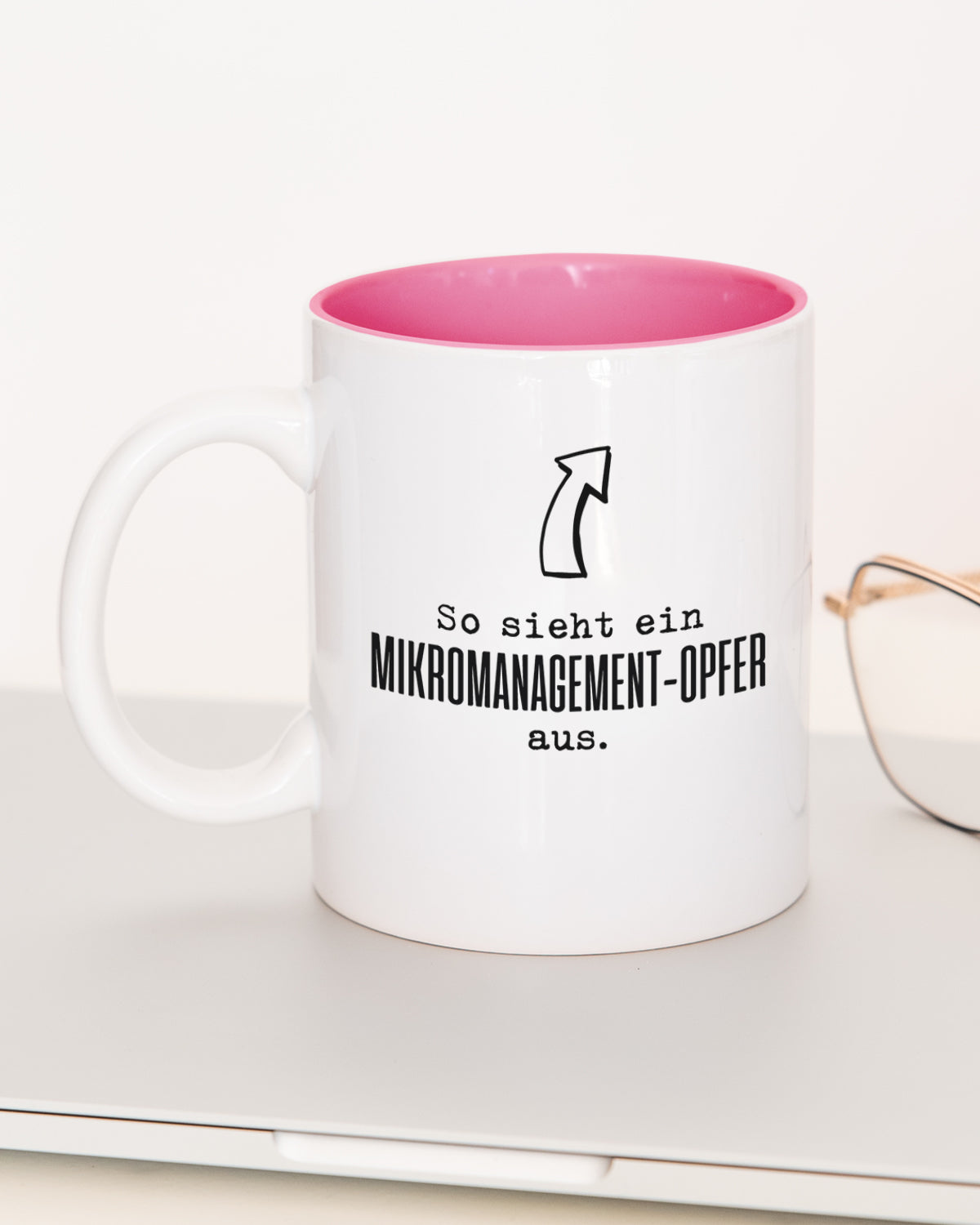 Mikromanagement - Tasse Pink Tasse Lieblingskollegen®
