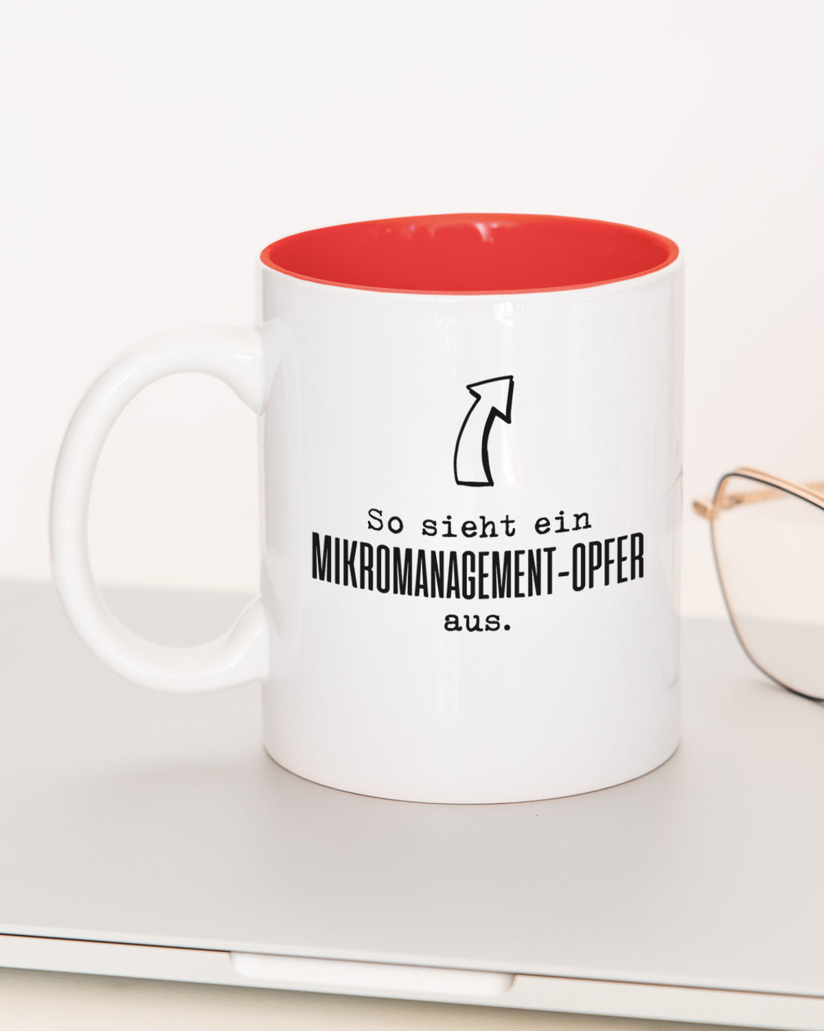 Mikromanagement - Tasse Rot Tasse Lieblingskollegen®