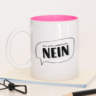 Ein nett gemeintes Nein - Tasse Pink Tasse Lieblingskollegen®