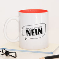 Ein nett gemeintes Nein - Tasse Rot Tasse Lieblingskollegen®