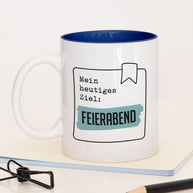 Feierabend - Tasse Dunkelblau Tasse Lieblingskollegen®