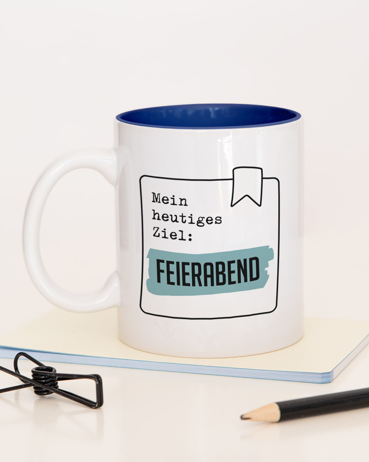 Feierabend - Tasse Dunkelblau Tasse Lieblingskollegen®