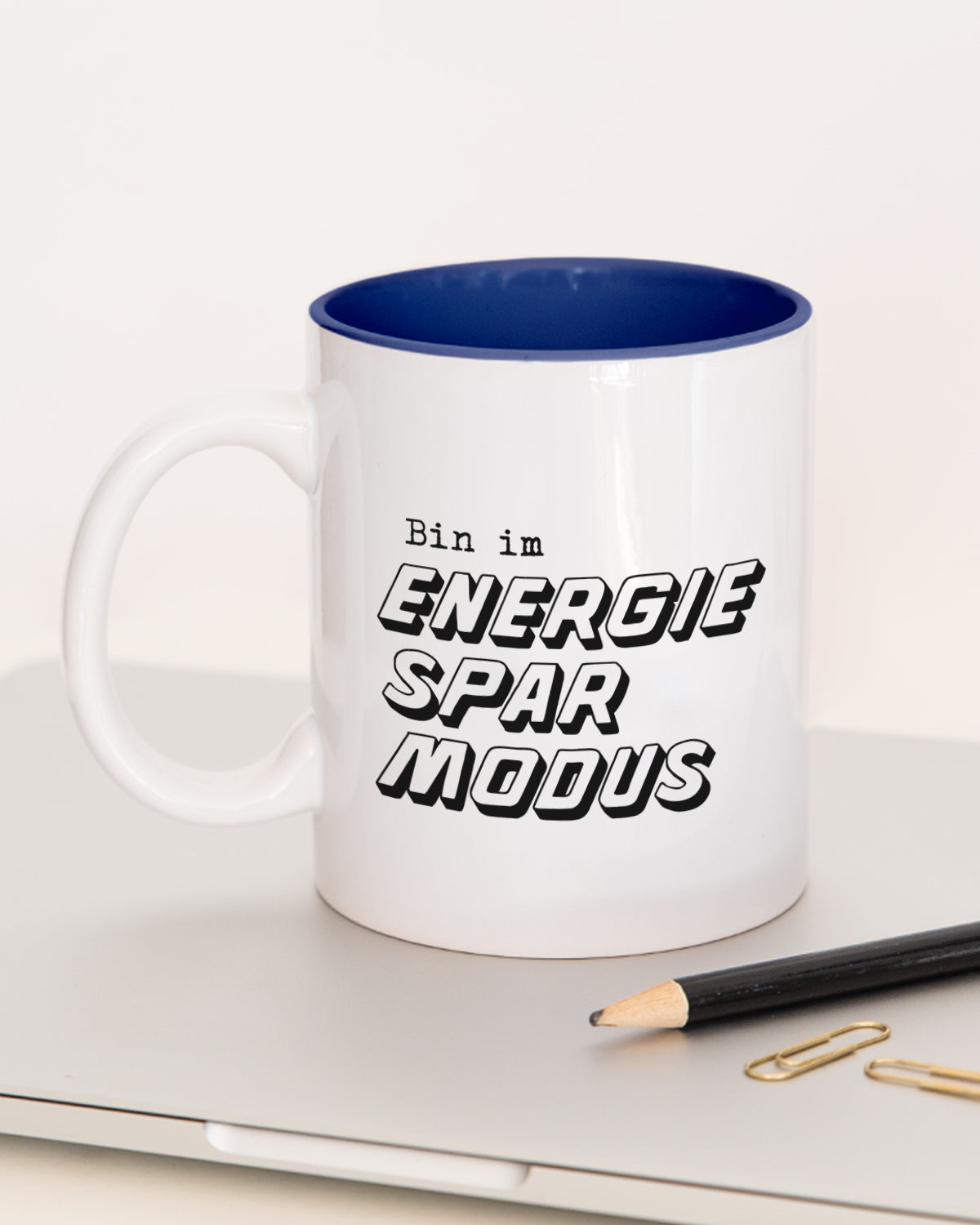 Energiesparmodus - Tasse Dunkelblau Tasse Lieblingskollegen®
