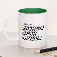 Energiesparmodus - Tasse Dunkelgrün Tasse Lieblingskollegen®