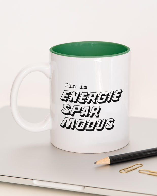 Energiesparmodus - Tasse Dunkelgrün Tasse Lieblingskollegen®