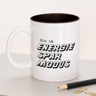 Energiesparmodus - Tasse Schwarz Tasse Lieblingskollegen®