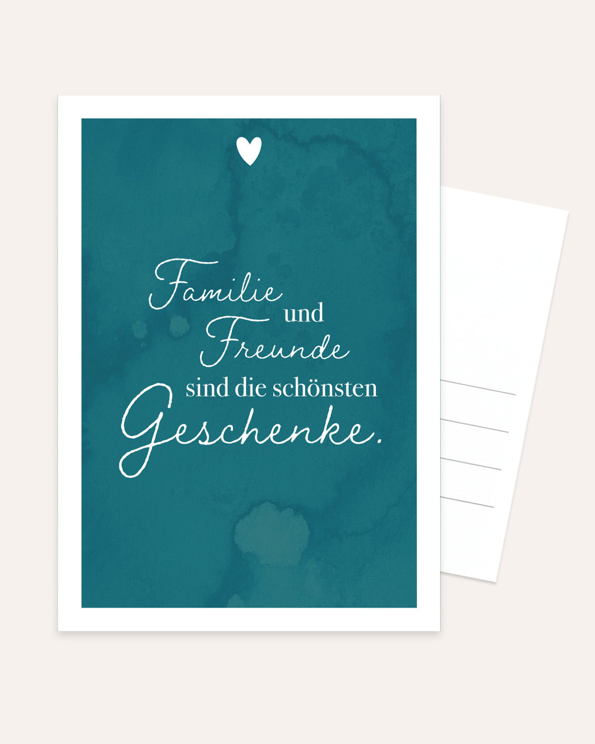 Familie und Freunde - Postkarte Postkarte Lieblingsmensch®