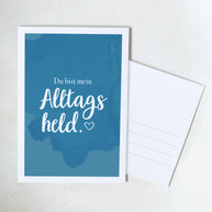Mein Alltagsheld - Postkarte