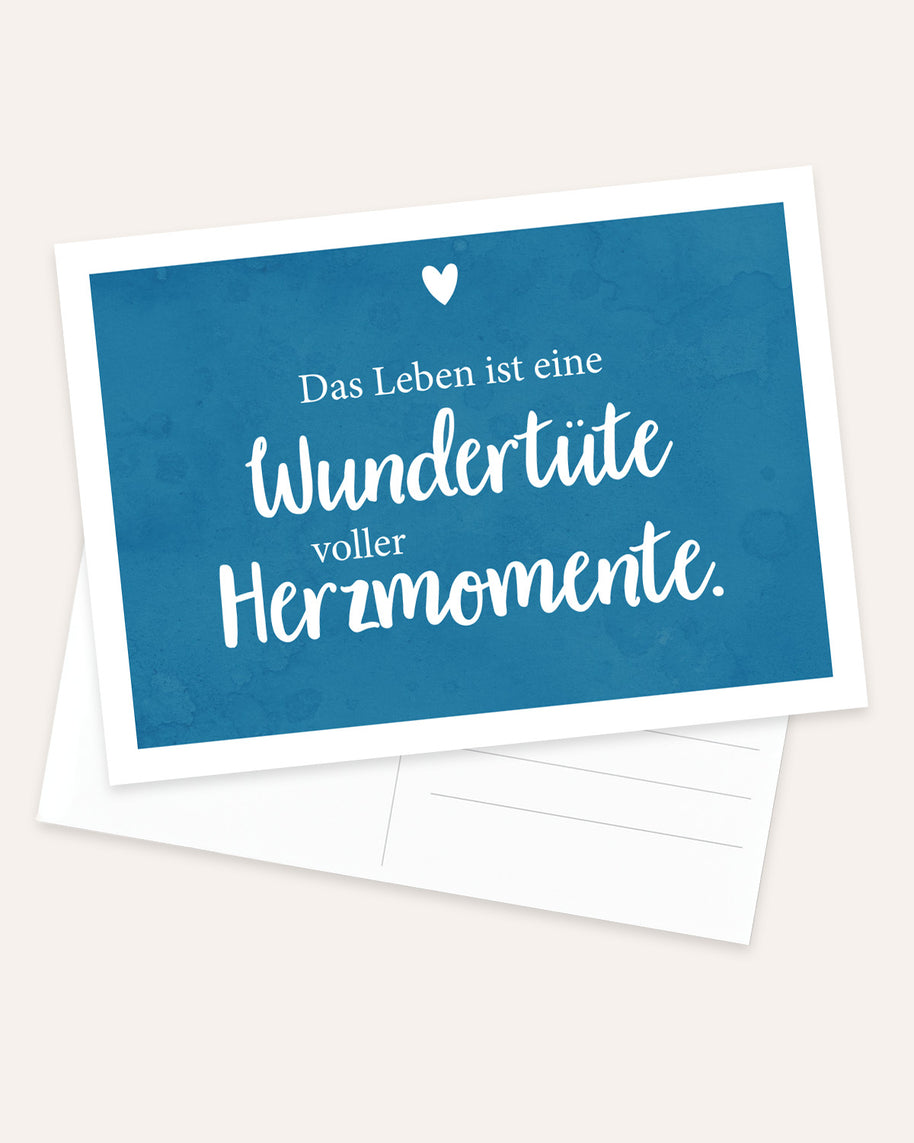 Wundertüte - Postkarte