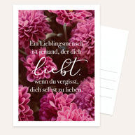 Wenn du vergisst - Postkarte