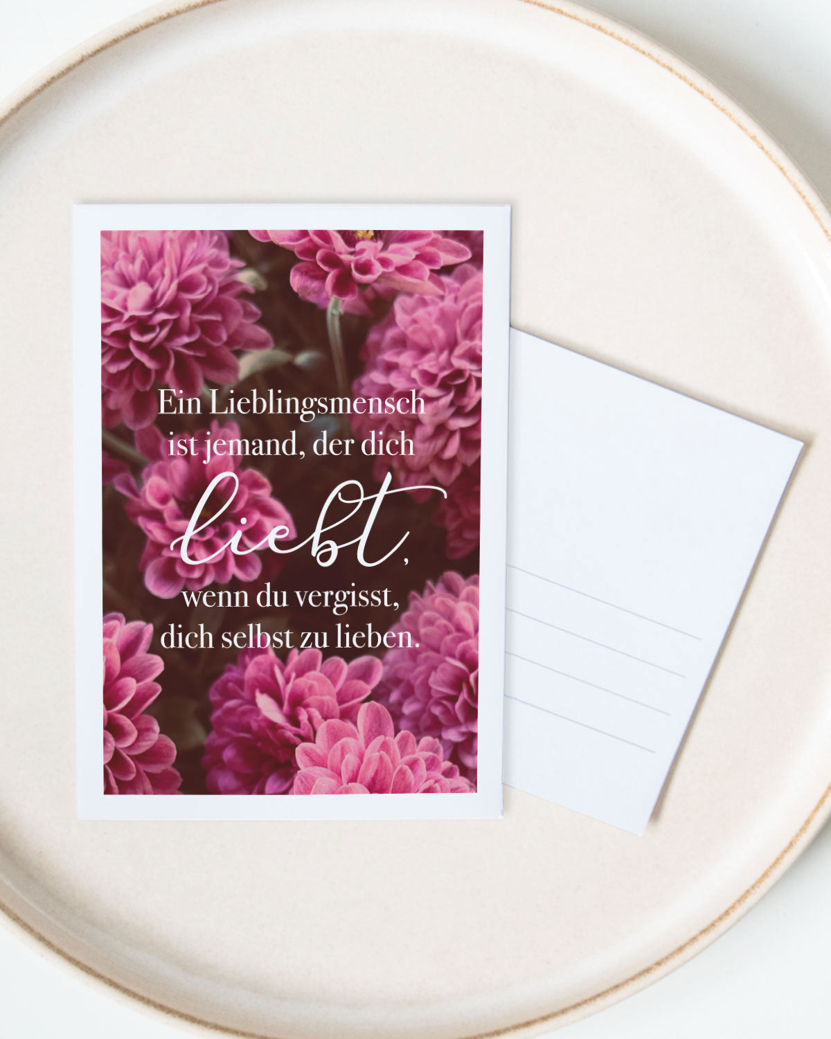 Wenn du vergisst - Postkarte Postkarte Lieblingsmensch®