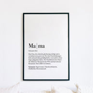 Motiv: Definition Mama - VS
