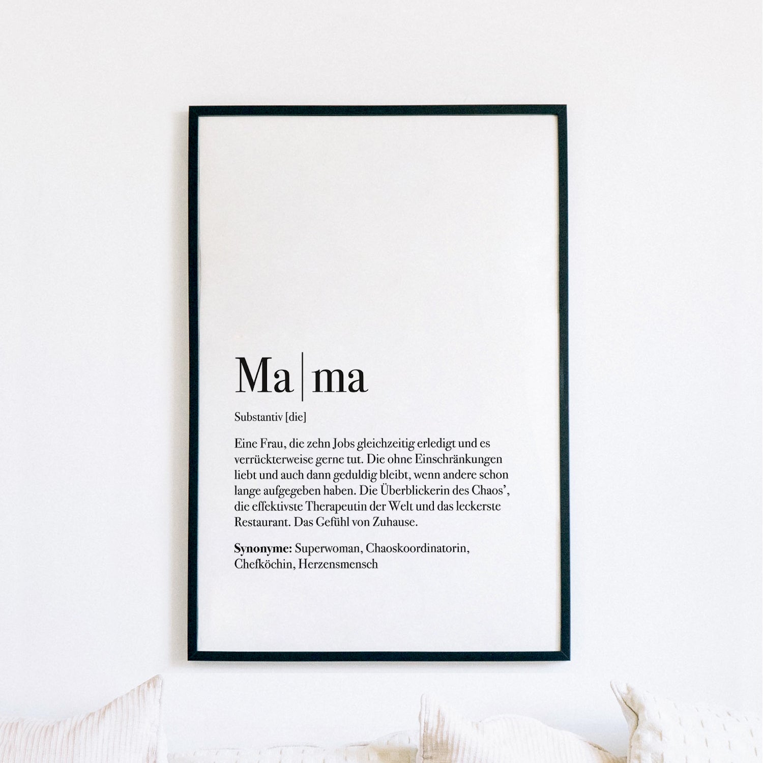 Definition Mama - Poster Poster Lieblingsmensch®