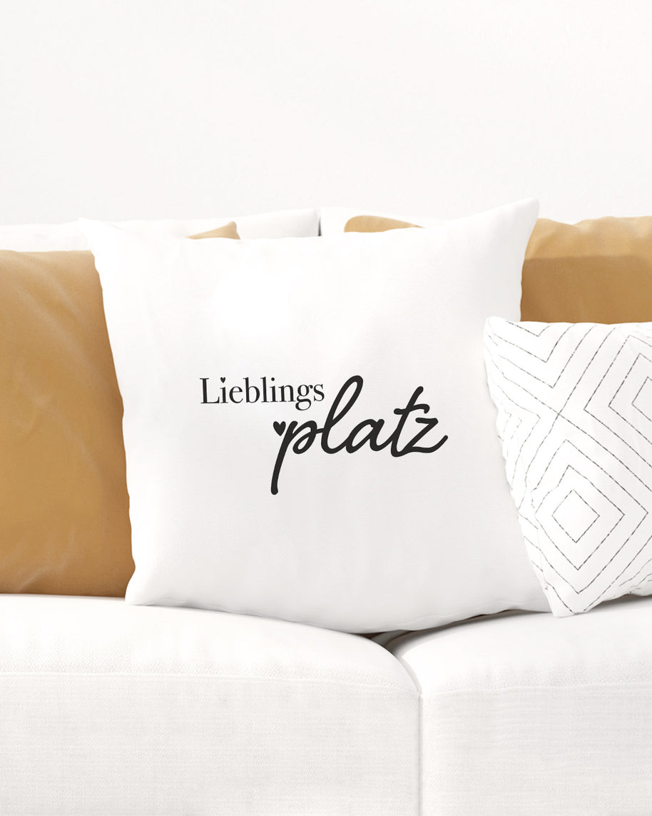 Motiv: Lieblingsplatz - VS" Kissen