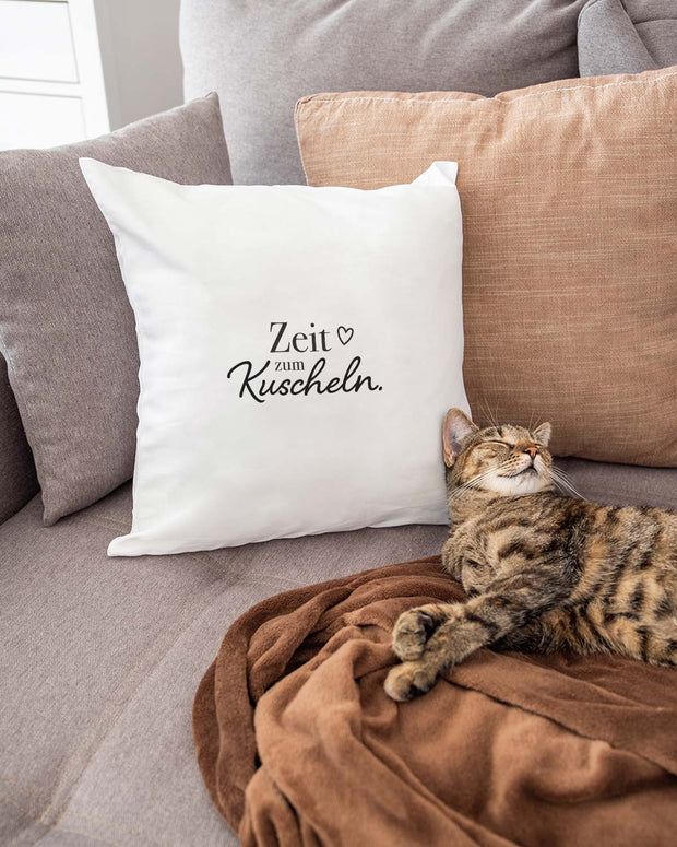 Motiv: Zeit zum Kuscheln - VS" Kissen
