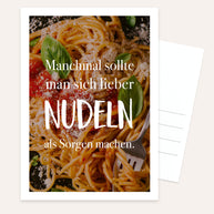 Wenn es holprig wird - Postkarte