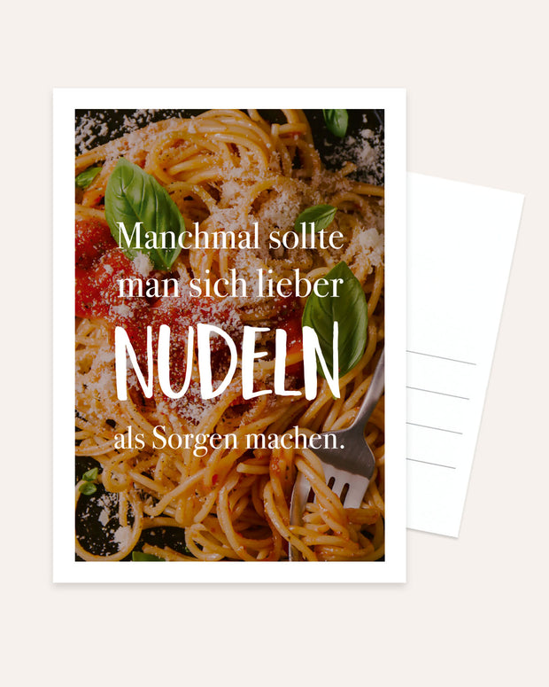 Wenn es holprig wird - Postkarte