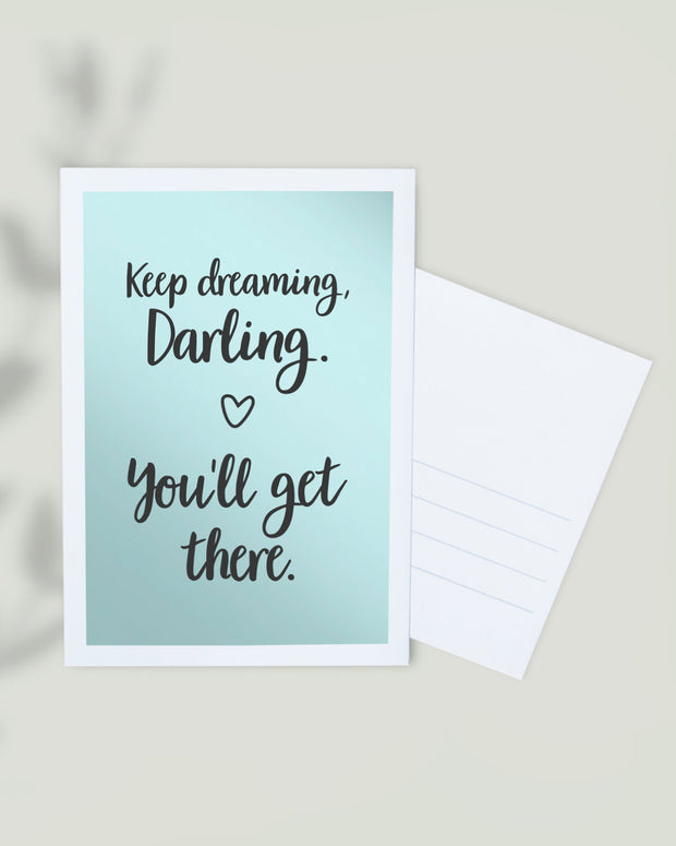 Keep Dreaming - Postkarte