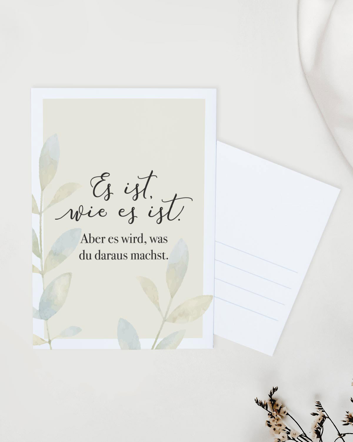 Es ist wie es ist - Postkarte Postkarte Lieblingsmensch®