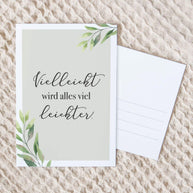 Vielleicht - Postkarte