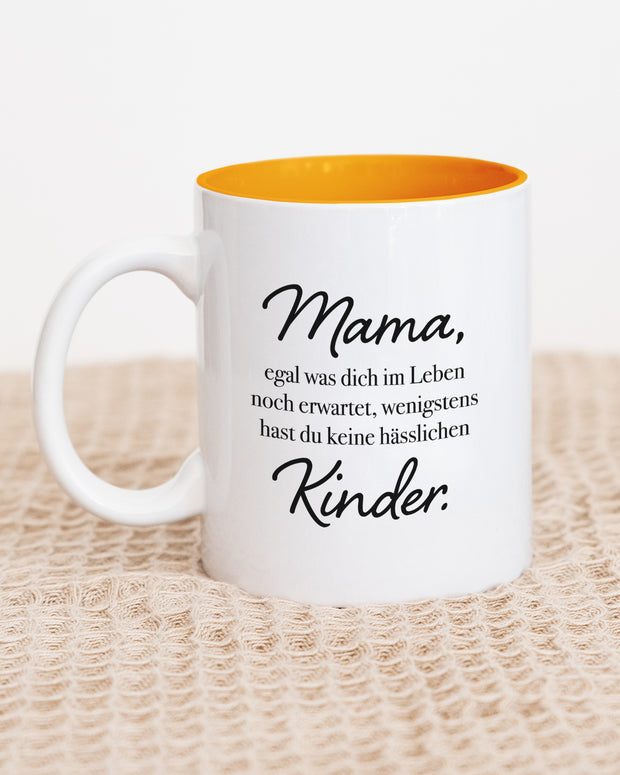 Motiv: Mama - VS" Tasse Orange Tasse VISUAL STATEMENTS
