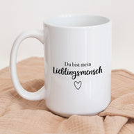 Lieblingsmensch - Jumbotasse Tasse VISUAL STATEMENTS