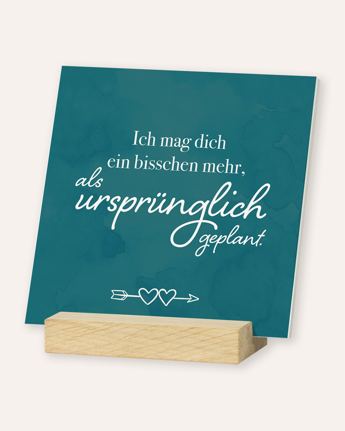 Liebesbotschaften - Karten im Holzaufsteller Karten im Holzaufsteller Lieblingsmensch®
