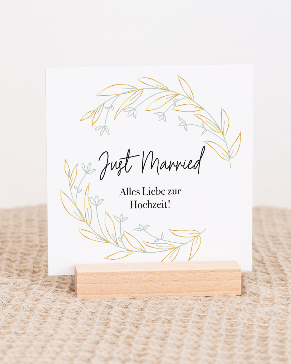 Hochzeit - Karten im Holzaufsteller Karten im Holzaufsteller Lieblingsmensch®