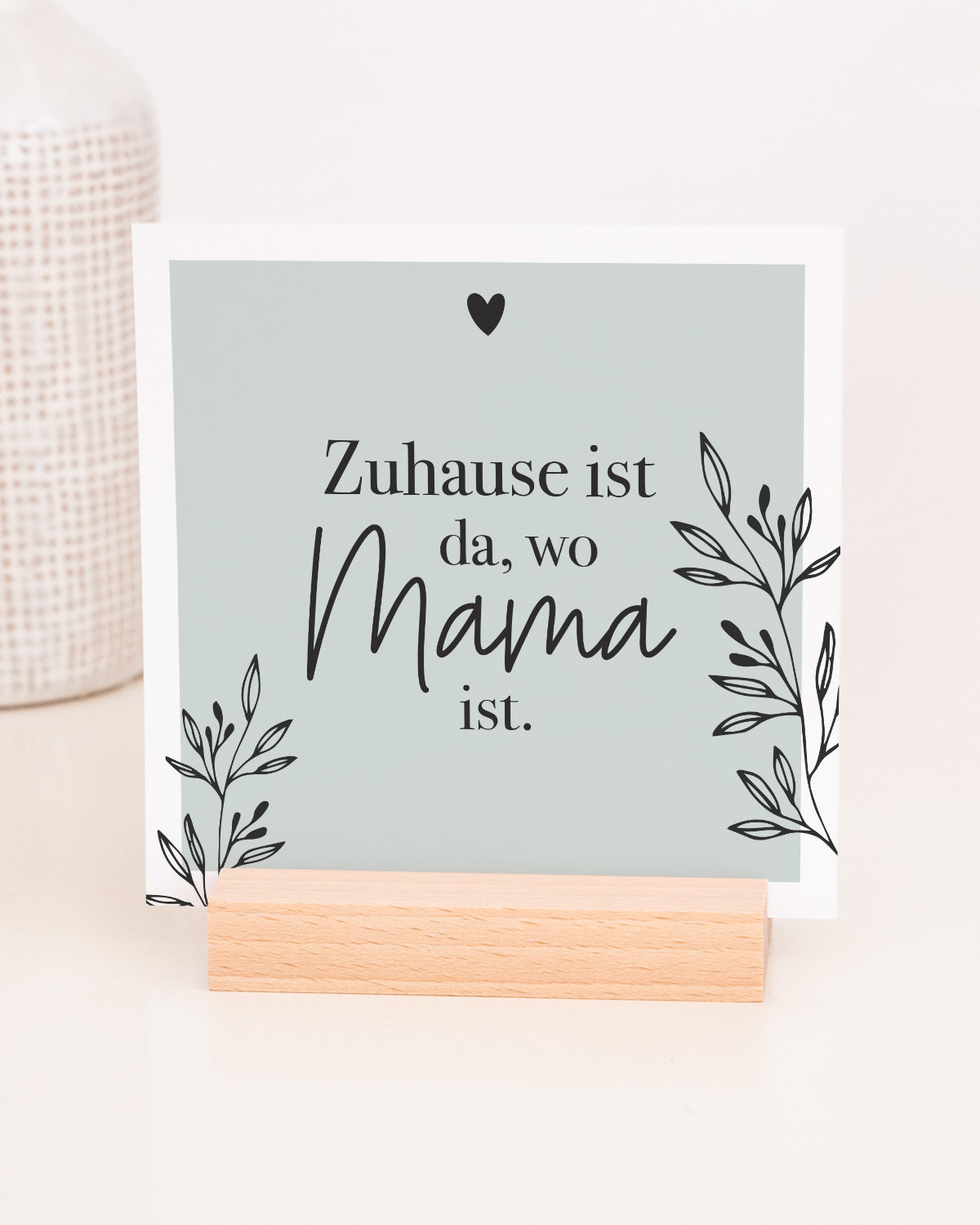 Für die beste Mama - Karten im Holzaufsteller Karten im Holzaufsteller Lieblingsmensch®