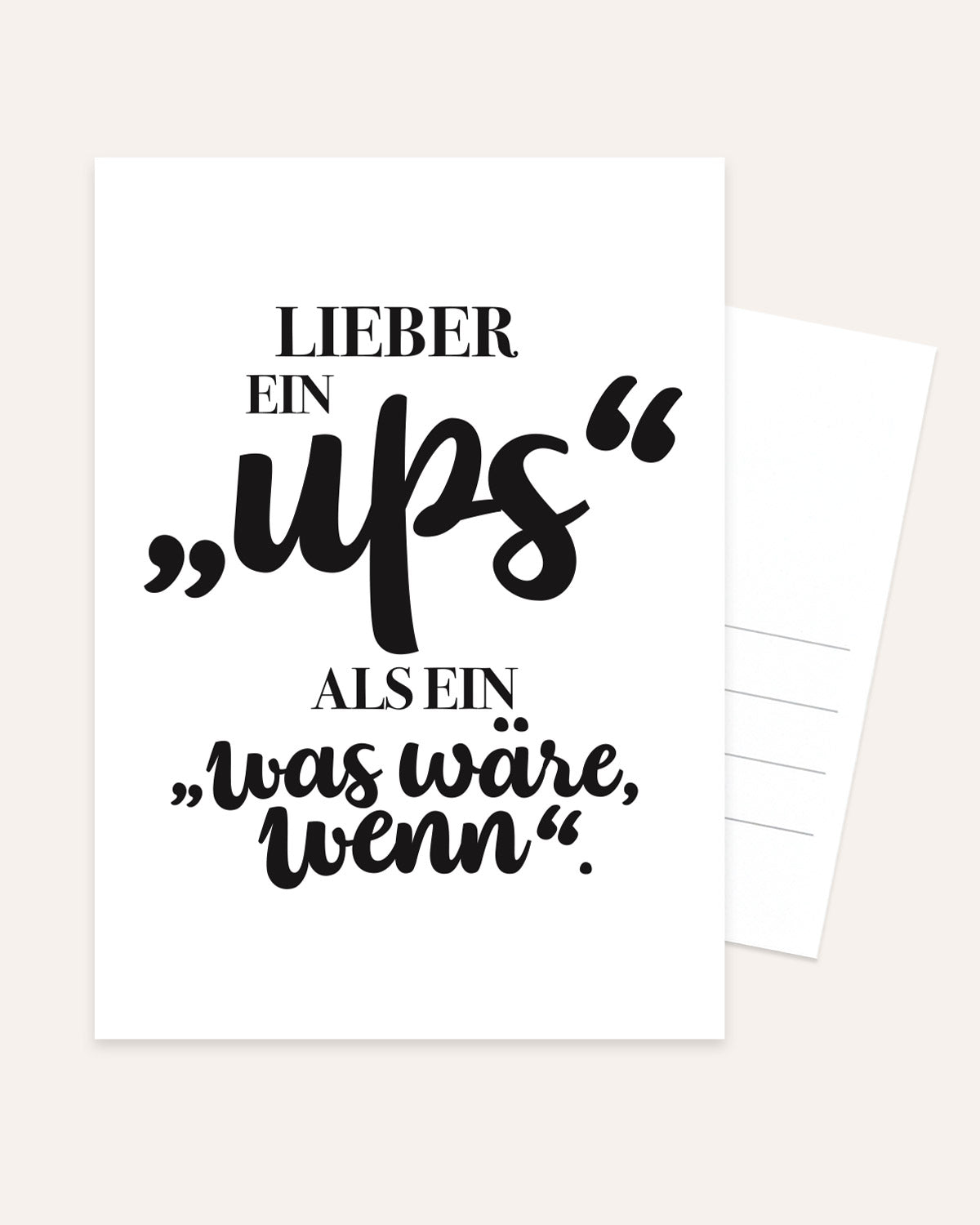 Lieblingssprüche - 10er Postkarten-Set Postkarten-Set Lieblingsmensch®