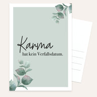 Karma - Postkarte