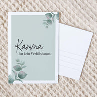 Karma - Postkarte